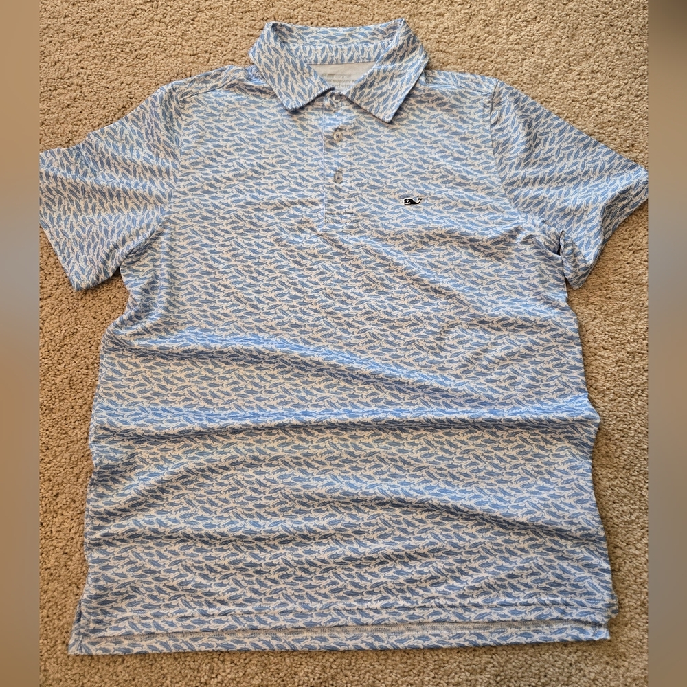 Vineyard Vines Boys Sankaty Polo Large
